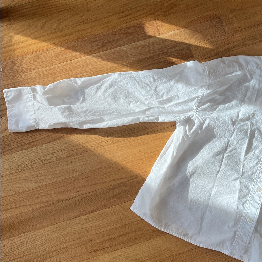 BR Cropped Button Up with Pocket - Picture 2 of 7